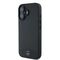 Mercedes Textured And Plain Leather MagSafe case for iPhone 16 - black | Techbox