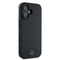 Mercedes Textured And Plain Leather MagSafe case for iPhone 16 - black | Techbox