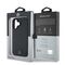 Mercedes Textured And Plain Leather MagSafe case for iPhone 16 - black | Techbox