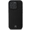 Mercedes Textured And Plain Leather MagSafe case for iPhone 16 Pro Max - black - Apple Cases - Cases - Techbox
