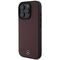 Mercedes Textured And Plain Leather MagSafe case for iPhone 16 Pro Max - red - Apple Cases - Cases - Techbox
