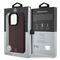 Mercedes Textured And Plain Leather MagSafe case for iPhone 16 Pro Max - red - Apple Cases - Cases - Techbox