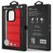 BMW M Perforated And Stitched Line MagSafe case for iPhone 16 Pro Max - red | Techbox
