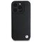 BMW Sign Leather Crossing Lines Pattern iPhone 16 Pro Max Case - Black | Techbox