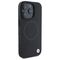 BMW Sign Leather Half Textured And Circle MagSafe case for iPhone 16 Pro Max - black | Techbox