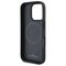 BMW Sign Leather Half Textured And Circle MagSafe case for iPhone 16 Pro Max - black | Techbox