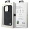 BMW Sign Leather Half Textured And Circle MagSafe case for iPhone 16 Pro Max - black | Techbox