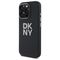 DKNY Liquid Silicone Metal Logo iPhone 16 Pro Case - Black | Techbox