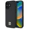 DKNY Repeat Pattern Stack Logo MagSafe iPhone 16 Case - Black | Techbox