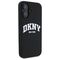 DKNY Silicone White Printed Logo MagSafe iPhone 16 Case - Black | Techbox