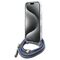 Guess Crossbody Cord 4G Print Case for iPhone 16 Pro Max - Blue | Techbox