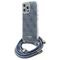 Guess Crossbody Cord 4G Print Case with Lanyard for iPhone 16 Pro - Blue | Techbox