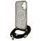 Guess GUHMP16SHCTSGNSK iPhone 16 6.1" black/black hardcase Crossbody Cord Script MagSafe - Apple Cases - Cases - Techbox