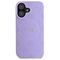 Guess Saffiano Peony Classic Logo MagSafena iPhone 16 Plus Case - Purple | Techbox