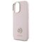 Guess GUHCP16SM4DGPP iPhone 16 6.1" light pink/pink hardcase Silicone Logo Strass 4G - Apple Cases - Cases - Techbox