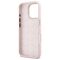 Guess Silicone Script Metal Logo &amp; Frame iPhone 16 Pro Case - Pink | Techbox