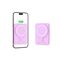 Tech-Protect LifeMag MagSafe PB10 5000mAh Power Bank - Pink - Powerbanks - Smartphone Chargers - Techbox