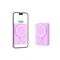 Tech-Protect LifeMag MagSafe PB11 10000mAh Power Bank - Pink - Powerbanks - Smartphone Chargers - Techbox