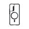 3mk Satin Armor MagCase for Samsung Galaxy S23 5G - Transparent