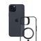 3mk Satin Armor MagCase with MagSafe for iPhone 15 Plus - Clear with Black Frame