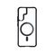 3mk Satin Armor MagCase for Samsung Galaxy S24 - Transparent