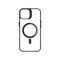 3mk Satin Armor MagCase with MagSafe for iPhone 14 Plus - Clear with Black Frame