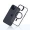 3mk Satin Armor MagCase with MagSafe for iPhone 15 - Clear with Black Frame