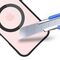 3mk Satin Armor MagCase with MagSafe for iPhone 16 Plus - Clear with Black Frame