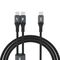 Dudao L3F 2in1 Cable 100W 1.2m 2 x USB-C - Black - Cables & Adapters - Cables & Accessories - Techbox