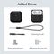 ESR Orbit Halolock MagSafe case for Apple AirPods 4 - black - Smartphone Accessories - Cables & Accessories - Techbox