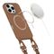 Tech-Protect MagNecklace MagSafe iPhone 16 Pro Case - Brown | Techbox