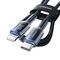 Joyroom S-A42 Crystal-Clear Series 30W USB-C - Lightning cable 1.2m - black - Cables & Adapters - Cables & Accessories - Techbox