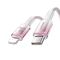 Joyroom S-A42 Crystal-Clear Series 30W USB-C - Lightning cable 1.2m - white - Cables & Adapters - Cables & Accessories - Techbox