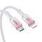 Joyroom S-A42 Crystal-Clear Series 30W USB-C - Lightning cable 1.2m - white - Cables & Adapters - Cables & Accessories - Techbox