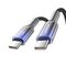 Joyroom S-A42 Crystal-Clear Series 60W USB-C - USB-C cable 1.2m - black - Cables & Adapters - Cables & Accessories - Techbox