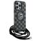 Karl Lagerfeld IML Crossbody Monogram Karl &amp; Choupette Head MagSafe Case for iPhone 16 Pro Max - Black | Techbox