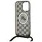 Karl Lagerfeld IML Crossbody Monogram Karl &amp; Choupette Head MagSafe Case for iPhone 16 Pro Max - Black | Techbox