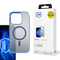 3mk Frosty MagCase Blue Case for Apple iPhone 16 Pro Max - Transparent | Techbox