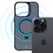 3mk Smoke Case Mag&amp;Stand for Apple iPhone 16 pro max - black - Apple Cases - Cases - Techbox