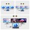 USB-C Hub 14 in 1 Wozinsky WDS03Y5S Multifunctional, Aluminum, for 3 Monitors, with 15 cm Cable - Gray - USB Hubs & Card Readers - Peripherals - Techbox