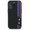 BMW BMHMP16L23SCUK iPhone 16 Pro 6.3" black/black hardcase Silicone Cut Tricolor Lines MagSafe - Apple Cases - Cases - Techbox