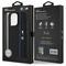 BMW BMHMP16L23SHEB iPhone 16 Pro 6.3" black/black hardcase Silicone Hexagon Blue Line MagSafe - Apple Cases - Cases - Techbox