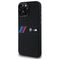 BMW BMHMP16X23SAXK iPhone 16 Pro Max 6.9" black/black hardcase Silicone Middle Stripe MagSafe - Apple Cases - Cases - Techbox