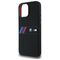 BMW BMHMP16X23SAXK iPhone 16 Pro Max 6.9" black/black hardcase Silicone Middle Stripe MagSafe - Apple Cases - Cases - Techbox