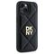 DKNY Quilted Stack Logo iPhone 15 Case - Black | Techbox