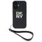 DKNY Wrist Strap Stock Logo iPhone 16 Case - Black | Techbox