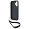 DKNY Wrist Strap Stock Logo iPhone 16 Case - Black | Techbox
