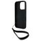 DKNY Wrist Strap Stock Logo iPhone 16 Pro Case - Black | Techbox