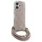 Guess Crossbody Cord 4G Print iPhone 16 Case - Pink | Techbox