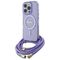 Guess Crossbody Cord Script MagSafe Case for iPhone 16 Pro - Purple | Techbox